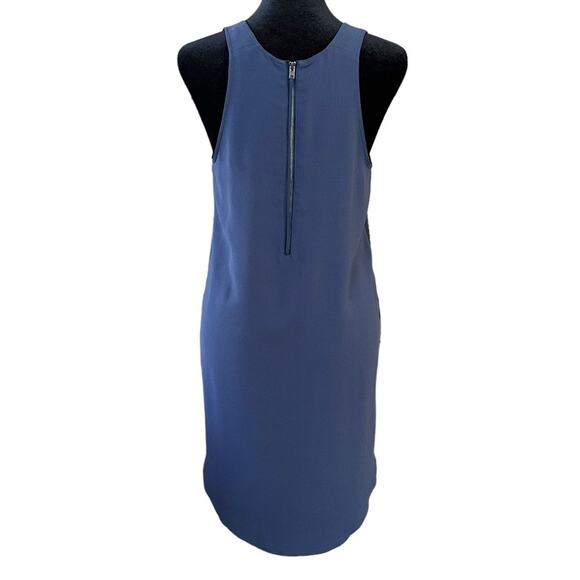 2/$25 Wilfred Aritiza Sebatier Dress Blue Pockets Minimalist Casual XS - Picture 5 of 12